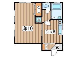 橋本ビルの物件間取画像